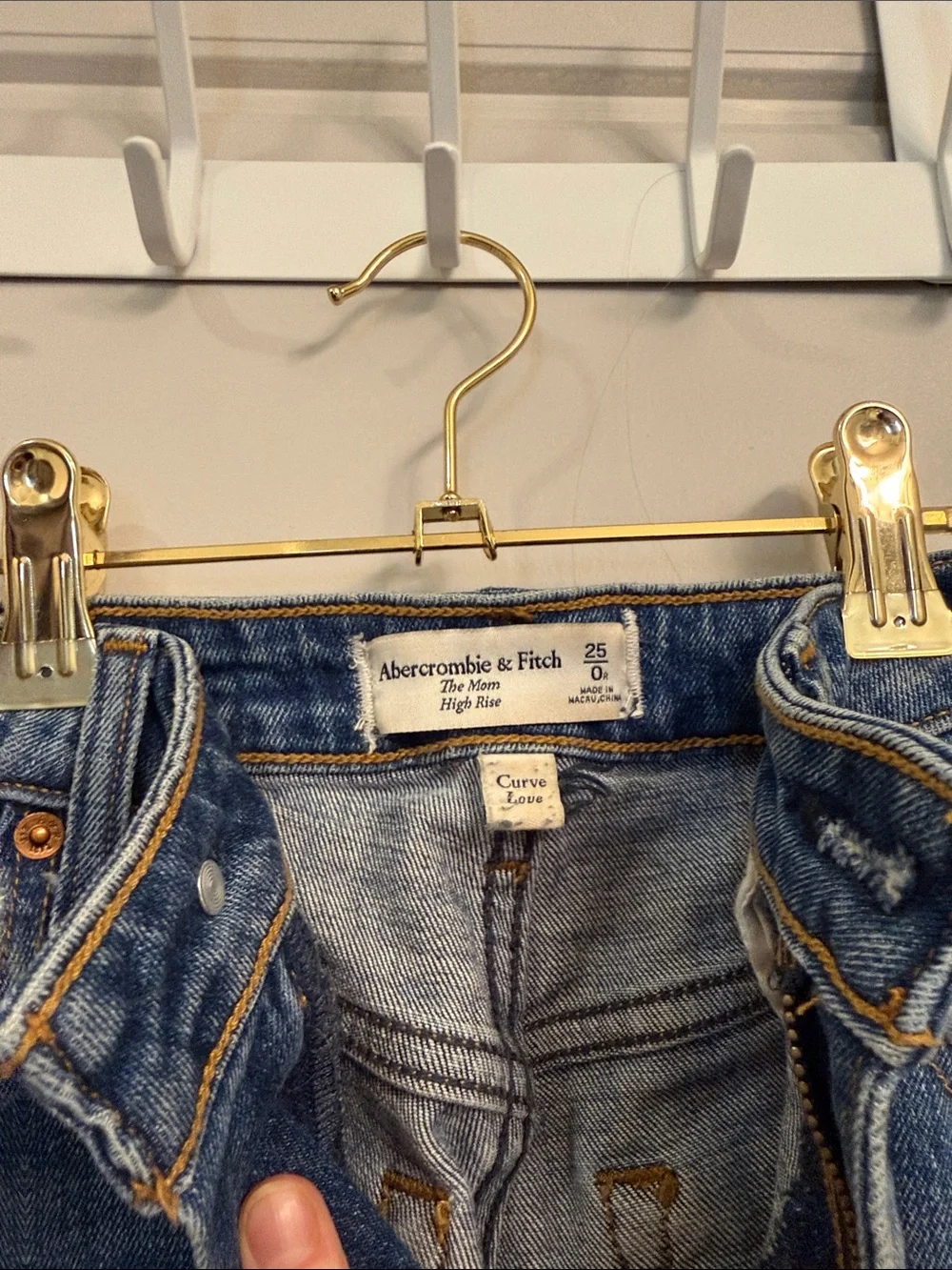 Abercrombie & Fitch distressed abercrombie